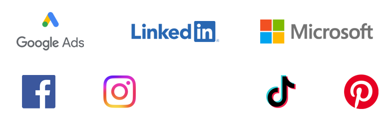 Advertising platforms managed by Ethos Metrics